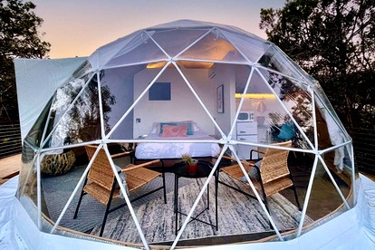Marble Falls Glamping Dome for Romantic Getaways near Austin - glamping.directory