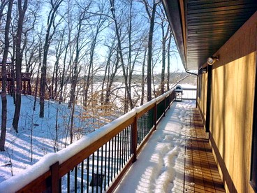 Rustic Cabin Rental with Waterfront Views on Lake Sylvia near St. Cloud, Minnesota - South Haven, Minnesota - glamping.directory