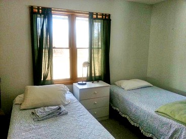 Rustic Cabin Rental with Waterfront Views on Lake Sylvia near St. Cloud, Minnesota - South Haven, Minnesota - glamping.directory