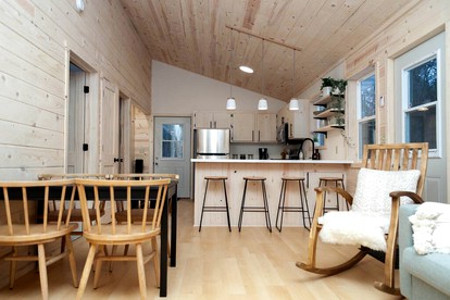 Cabin Charm by the Pine: Pet-Friendly Retreat in Mission Township's Riverside Haven - Mission Township, Minnesota - glamping.directory