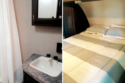 Secluded Caravan Rental for Families on Lake Wylie near Charlotte - Charlotte, North Carolina - glamping.directory