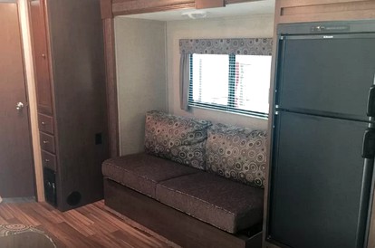 Secluded Caravan Rental for Families on Lake Wylie near Charlotte - Charlotte, North Carolina - glamping.directory