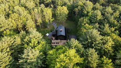 Incredible Secluded Cabin with Barrel Sauna, Fire Pit and Deck for an Unforgettable Getaway in the Finger Lakes in New York - Hammondsport, New York - glamping.directory