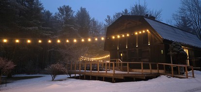 Incredible Secluded Cabin with Barrel Sauna, Fire Pit and Deck for an Unforgettable Getaway in the Finger Lakes in New York - glamping.directory