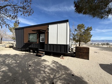 Stylish Modern Tiny House on Wheels with Stunning Mountain Views Near Lone Pine, California - glamping.directory
