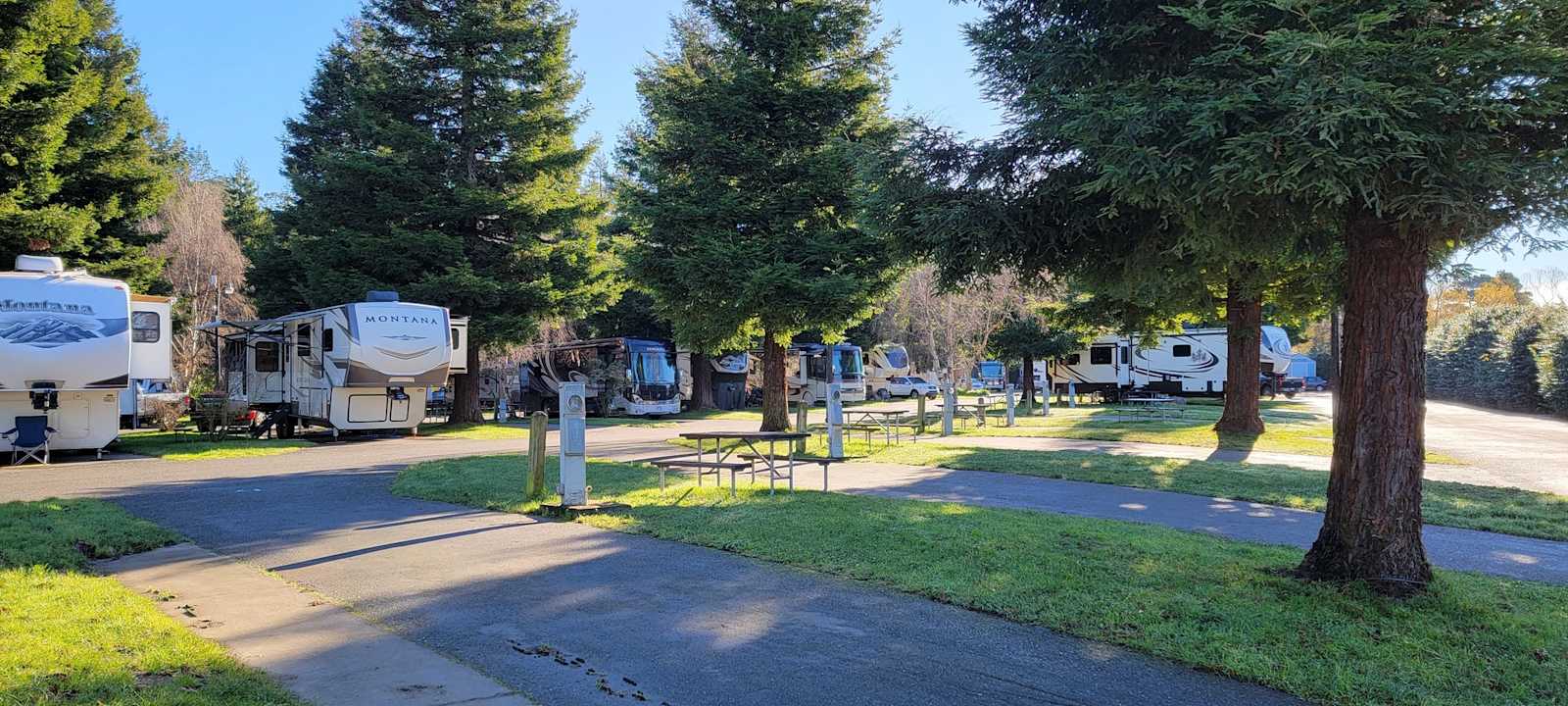 Riverwalk RV Park - Fortuna, California - glamping.directory