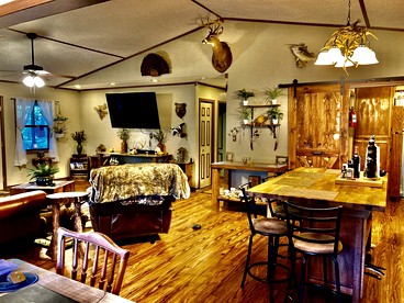 Secluded Lakefront House Nestled in the Woods for an Unforgettable Adventure in Nature in Williford, Arkansas - Williford, Arkansas - glamping.directory