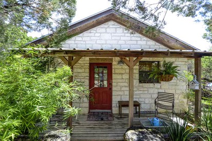 Blue Bird Cabin with Hot Tub in Texas Hill Country - glamping.directory