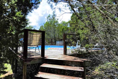 Blue Bird Cabin with Hot Tub in Texas Hill Country - Wimberley, Texas - glamping.directory