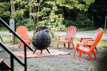 Perfectly Located Pet-Friendly Wagon Retreat in Trendy Penn Yan, NY - Penn Yan, New York - glamping.directory