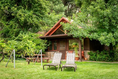 Rustic Cabin Camping Rental with Beautiful Views in Sedona, Arizona - Sedona, Arizona - glamping.directory