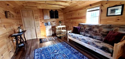 Off-Grid Cabin Nestled Among Nature with Lovely Landscape Views in Maine - Grand Isle, Maine - glamping.directory