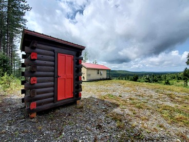 Off-Grid Cabin Nestled Among Nature with Lovely Landscape Views in Maine - Grand Isle, Maine - glamping.directory