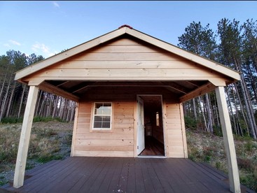 Off-Grid Cabin Nestled Among Nature with Lovely Landscape Views in Maine - glamping.directory