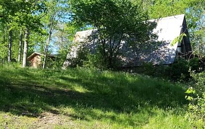 Rustic A-Frame Cabin in the Lush Woodlands of Grubville, Missouri - Grubville, Missouri - glamping.directory