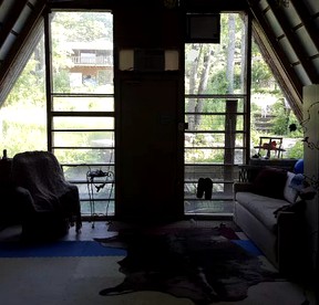 Rustic A-Frame Cabin in the Lush Woodlands of Grubville, Missouri - Grubville, Missouri - glamping.directory