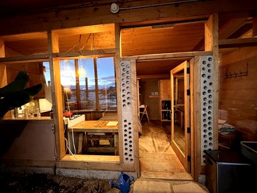 Secluded Sustainable Earthship Retreat with Off-Grid Living Near Tres Piedras, New Mexico - Tres Piedras, New Mexico - glamping.directory
