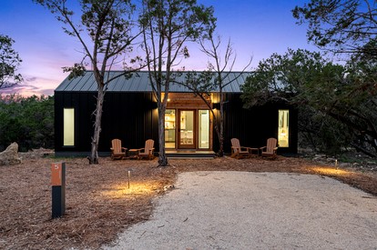 Glamping Vacation at this Pet-Friendly Luxury Tiny House in Wimberley, TX - Wimberley, Texas - glamping.directory