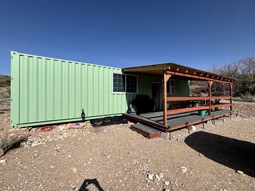 Secluded Off-Grid Container Home, Perfect for a Glamping Retreat in Mt Charleston, Nevada - Mt Charleston, Nevada - glamping.directory