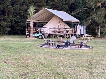Pet-Friendly Luxury Tent Rental for South Carolina Glamping - glamping.directory
