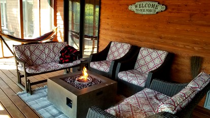 Deck of Dreams: Cabin with Unrivaled River Views in Arkansas - Calico Rock, Arkansas - glamping.directory