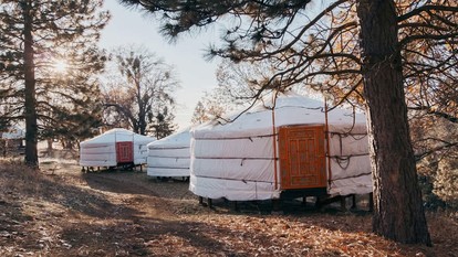 Tranquil Mongolian Yurt Close to Sequoia and Kings Canyon National Parks for an Amazing Adventure in Nature in Dunlap, California - glamping.directory
