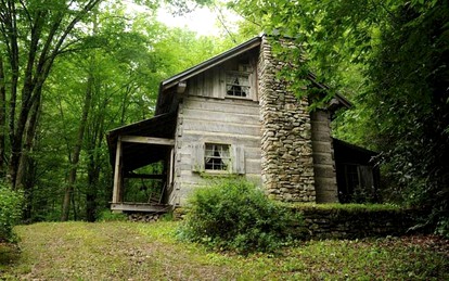 One-Bedroom Cabin Rental with a Fireplace in the North Carolina Mountains - glamping.directory