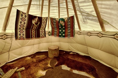 Incredible Secluded Tipi Nestled Amidst Trees and Fire Pit Provided in Garden Valley, Idaho - Garden Valley, Idaho - glamping.directory