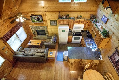 Rustic-Chic Cabin for Four - Ultimate Tennessee Glamping Escape in Pigeon Forge - Pigeon Forge, Tennessee - glamping.directory