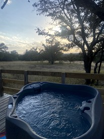 Eco-Friendly Cabin with Private Hot Tub for a Relaxing Getaway near Dallas, Texas - Bluff Dale, Texas - glamping.directory
