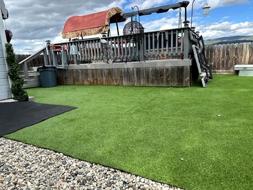 Pet-Friendly Riverfront Getaway with Outdoor Entertaining & Bonus Camper in Cascade, Idaho - Cascade, Idaho - glamping.directory