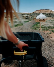 Spacious Bell Tent Rental for Two to Go Glamping in Utah - Monticello, Utah - glamping.directory