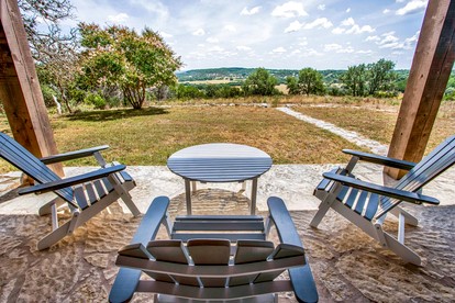 Serene Hilltop Brick Retreat with Panoramic Views Near Fredericksburg, Texas - Fredericksburg, Texas - glamping.directory