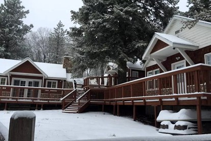 Large Group Getaway Cabins by Green Valley Lake near San Bernardino, California - glamping.directory