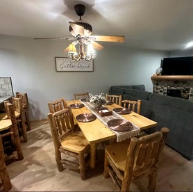Spacious Luxury Villa Retreat with Jetted Tub, Fireplaces, Balconies, and Smart TV in North Utica, Illinois - North Utica, Illinois - glamping.directory