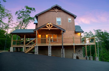 Opulent Oasis: Sevierville's Premier Luxury Cabin for Big Groups with Hot Tub - Sevierville, Tennessee - glamping.directory