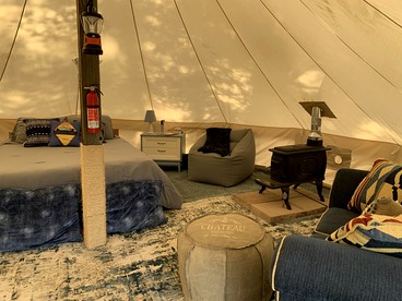Bell Tent for Four for Dreamy Glamping Escapes in Colorado - Trinidad, Colorado - glamping.directory