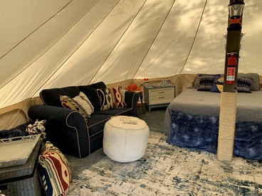 Bell Tent for Four for Dreamy Glamping Escapes in Colorado - Trinidad, Colorado - glamping.directory