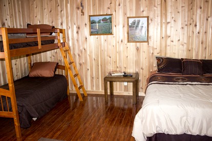 Rustic Vacation Rental with Fire Pit in Bandera County, Texas - Medina, Texas - glamping.directory
