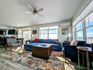 Stunning Waterfront Beach House with Private Beach and Fire Pits near Bar Harbor, Ellsworth Maine - Ellsworth, Maine - glamping.directory