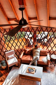 Scenic Woodland Yurt with Stargazing Dome & Firepit near Carson, Washington - Carson, Washington - glamping.directory