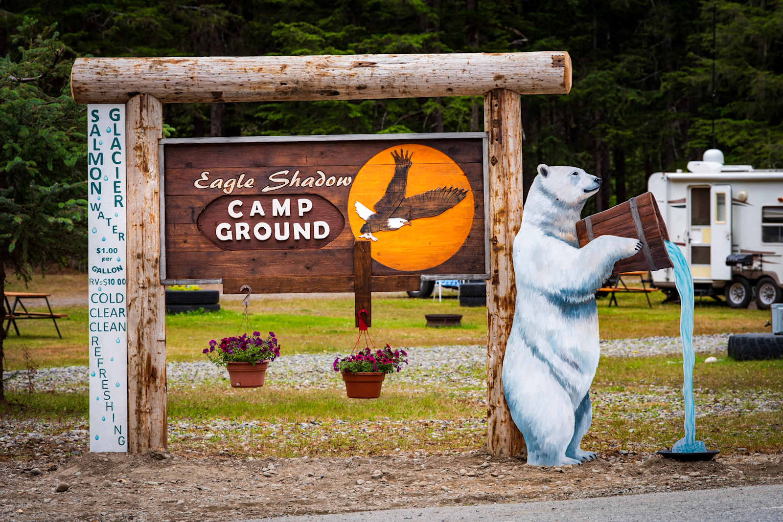 Eagle Shadow Campground - Hyder, Alaska - glamping.directory
