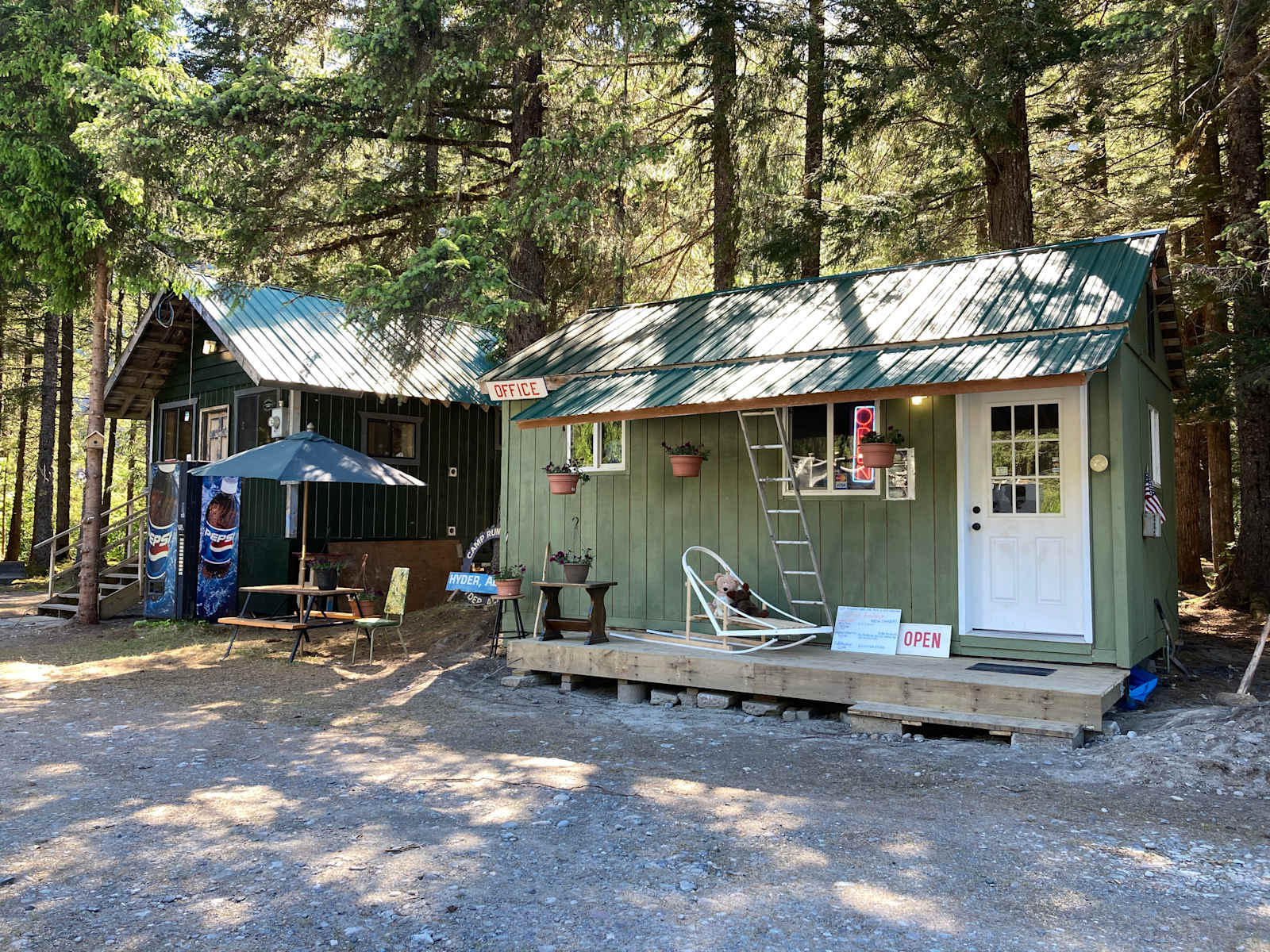 Eagle Shadow Campground - Hyder, Alaska - glamping.directory