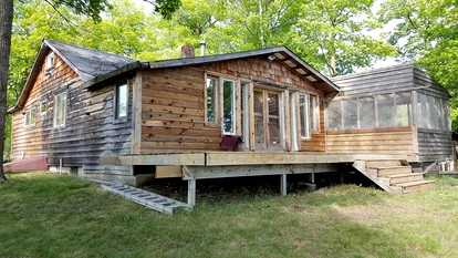 Rustic Lake Cabin with a Wood-Burning Stove in Emily, Minnesota - glamping.directory