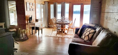 Rustic Lake Cabin with a Wood-Burning Stove in Emily, Minnesota - Emily, Minnesota - glamping.directory