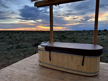 Rustic Off-Grid A-frame with Hot Tub and Sauna near the Grand Canyon for a Unique Escape in Williams, Arizona - Williams, Arizona - glamping.directory