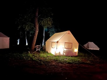 Escape to Nature in this Lovely Safari Tent near the Santa Fe Forest, New Mexico - Pecos, New Mexico - glamping.directory