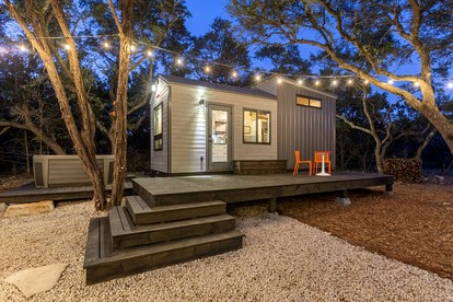 Charming Texas Tiny House with Private Hot Tub for the Best Glamping in Wimberley - glamping.directory