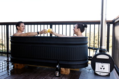 Romantic Tent Rental with a Wood-Burning Stove on the Pedernales River, Texas - Johnson City, Texas - glamping.directory