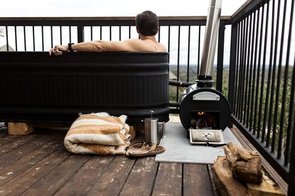 Romantic Tent Rental with a Wood-Burning Stove on the Pedernales River, Texas - Johnson City, Texas - glamping.directory